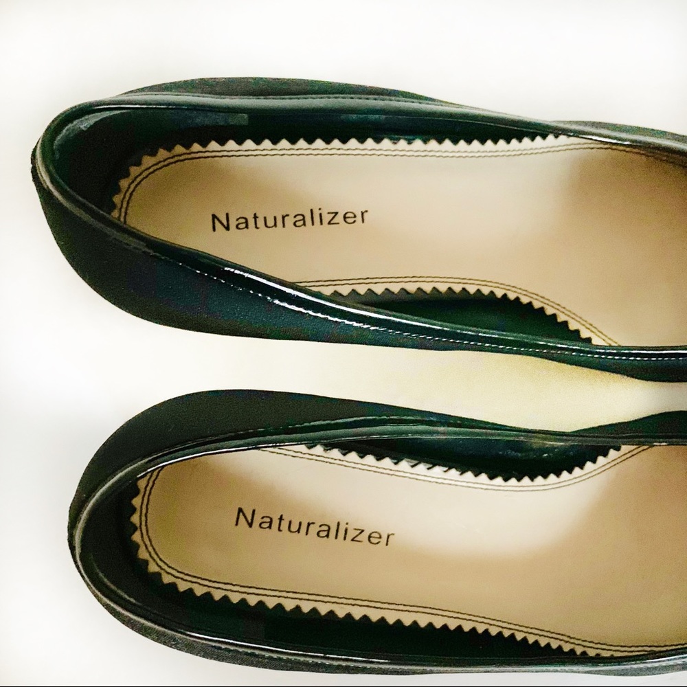 Naturalizer Classic Black Pumps with Bow Accent 9M - Picture 4 of 8